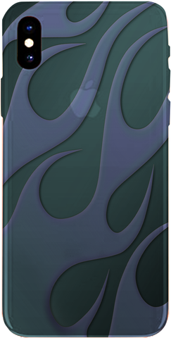 PMC iPhone 8 Case - Flame - Stone - ParisMETROCouture.com