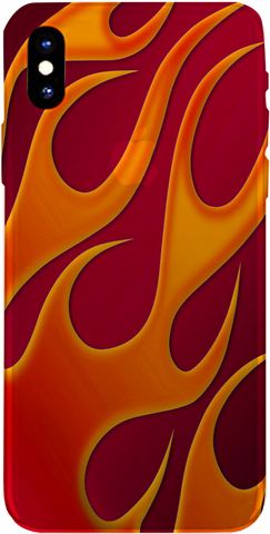 PMC iPhone 8 Case - Flame - Hot Rod - ParisMETROCouture.com