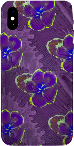 PMC iPhone 8 Case - Surf Flower Purple - ParisMETROCouture.com