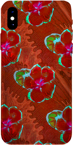 PMC iPhone 8 Case - Surf Flower - Red - ParisMETROCouture.com