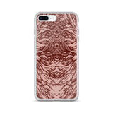 Abstraction Petal in Pinks Cell Phone Case - Fits iPhone X