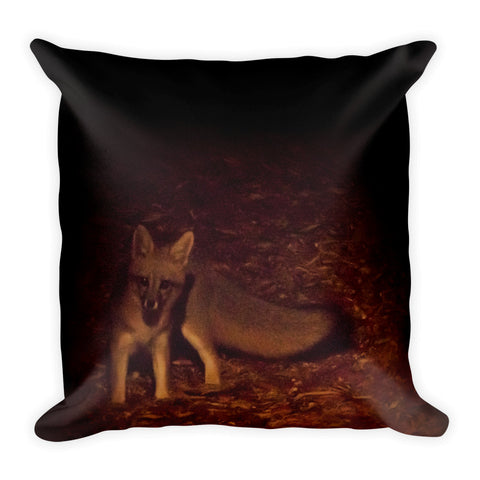 The Little Brown Fox - Square Pillow