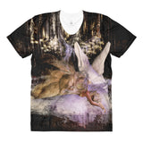 Masquerade Fairy by Amanda Magick Sublimation women’s crew neck t-shirt