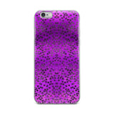 On My Way Little Flower- Purple Cell Phone Case - Fits iPhone X and Other Sizes 5-X