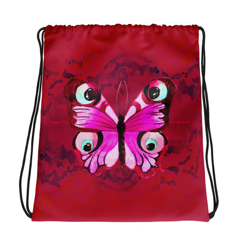 My Butterfly Drawstring bag