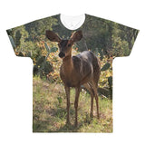 The Deer by C. Kelleher All-Over Printed T-Shirt