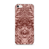Abstraction Petal in Pinks Cell Phone Case - Fits iPhone X