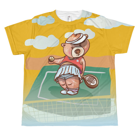 Madison Bear - Tennis All-over youth sublimation T-shirt