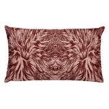 Abstraction Petal in Pinks Rectangular Pillow