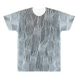 Paris METRO Couture: Weave All Over T-Shirt-Ice Blue - ParisMETROCouture.com