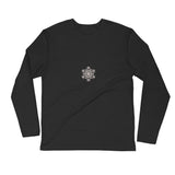 Mod Snowflake Long Sleeve Fitted Crew