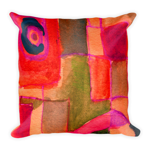 A Window of Abstraction - Square Pillow