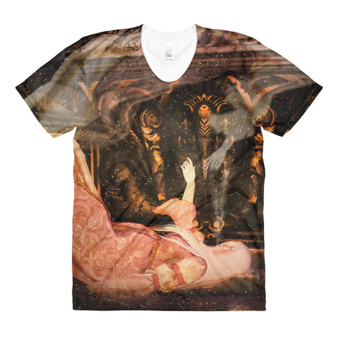 Annabel Lee by Amanda Magick Sublimation women’s t-shirt