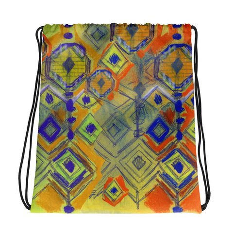 Aztec Drawstring bag
