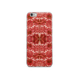 French Lace in Red Pink Cell Phone Case - Fits iPhone X and Other Sizes 5-X