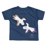 Paris METRO Couture: Many Ghosts Dance Kids T-shirt-Peony - ParisMETROCouture.com