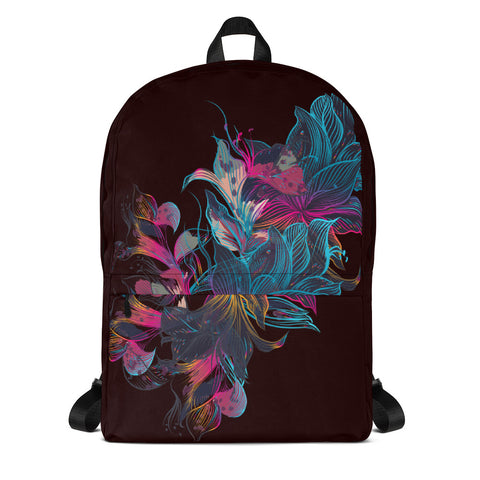 Liquid Floral Backpack