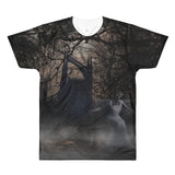 Paris METRO Couture: The Visitor Haunted All-Over Printed T-Shirt - ParisMETROCouture.com