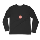 Modern Ornament Long Sleeve Fitted Crew