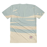 Beach Bound T Shirt - Sublimation women’s crew neck t-shirt