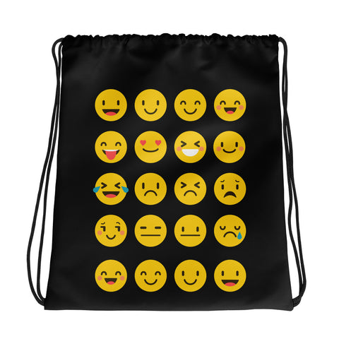 Emoji Drawstring bag