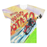 Paris METRO Couture: Biker Bucky Rides -All-Over Printed T-Shirt