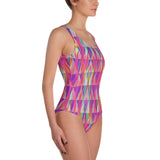 Ziggie Zaggie in Pinks - One-Piece Swimsuit