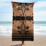 The Desert by C. Kellerher Beach Towel