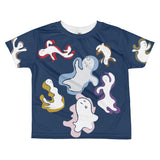 Paris METRO Couture: Many Ghosts Dance Kids T-shirt-Peony - ParisMETROCouture.com