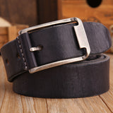 Men's High Quality Full Grain Genuine Leather Cowhide Casual Belt