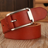 Men's High Quality Full Grain Genuine Leather Cowhide Casual Belt