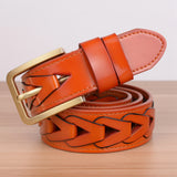 Men's 100% Genuine Leather Fine Luxury Handmade Belt