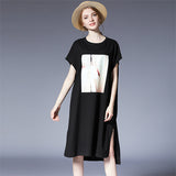 Expression Casual Statement Print Cotten Dress