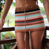 Handmade Crochet Beach Mini Skirt So Beautiful!