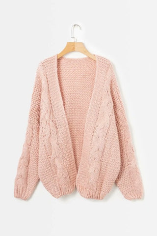 Open Stitch Cotton Knitted Outerwear